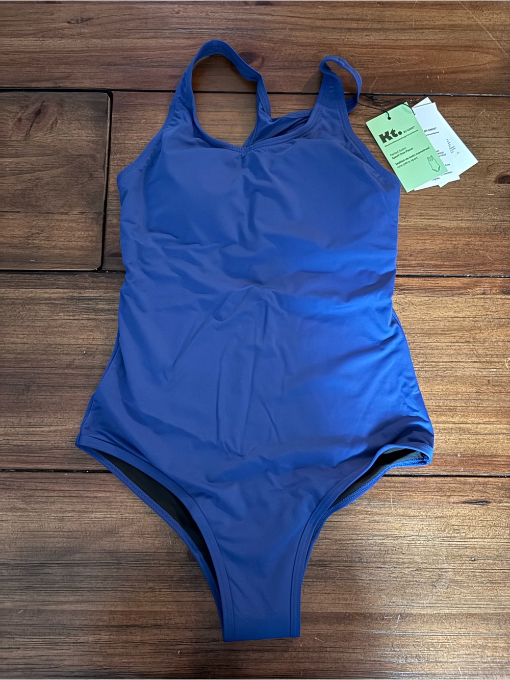 KT by Knix Period One Piece Swimsuit - NWT in Royal Blue